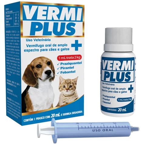 Vermicida e Giardicida Vermifugo Liquido Oral Para Cães e Gatos Natu