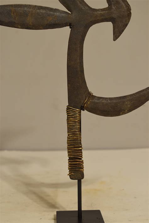 African Knife Ngbaka Tribe Throwing Knife Etsy