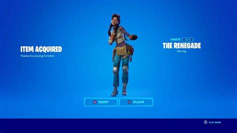 How To Get Renegade Emote NOW In Fortnite! (Easy Renegade Emote Skin ...