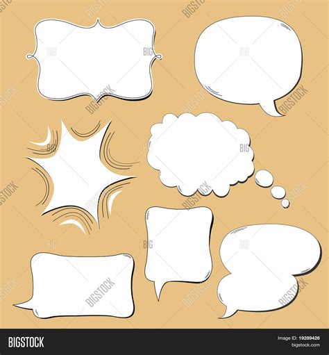 Dialog Bubbles Vector And Photo Free Trial Bigstock