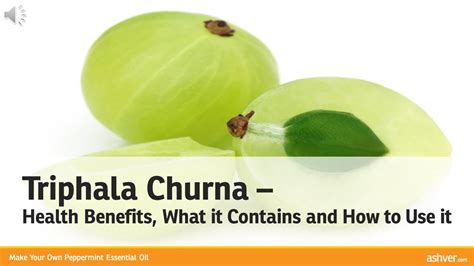 Triphala Churna Health Benefits What It Contains And How To Use It