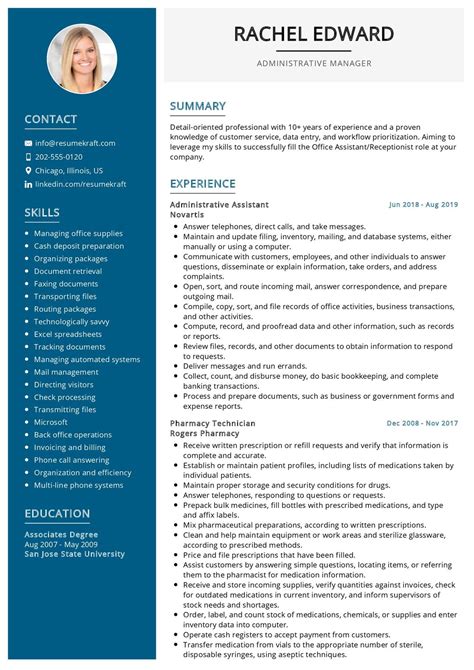 50 Good Cv Examples With Writing Guide In 2025 Resumekraft