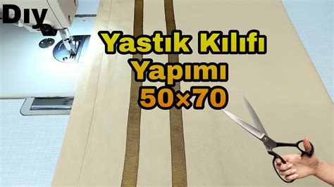 Dıy Yastık kılıfı Dikişe yeni başlayanlar için nevresim Yastık kılıfı