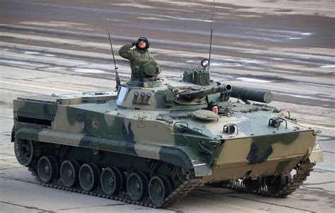 BMP-2: A successor of the older BMP-1 Infantry Fighting Vehicle