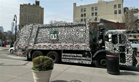 New York city commissions local artists to paint their garbage trucks ...