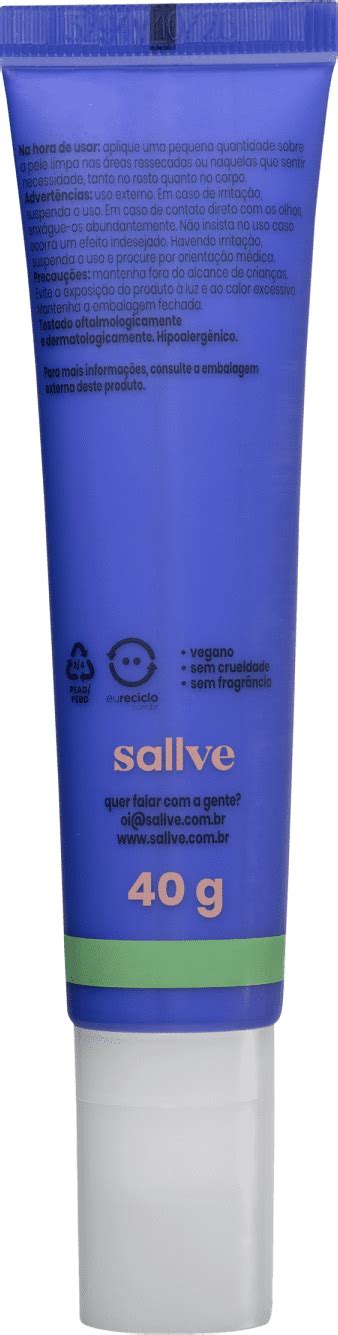 Hidratante Reparador Sallve Beleza Na Web