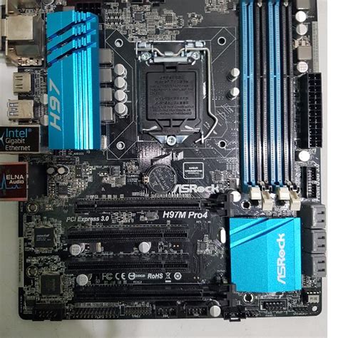 Asrock H97m Pro4 Motherboard Everything Else On Carousell