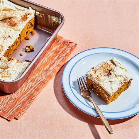 Carrot Sheet Cake with Cream Cheese Whip Recipe Bon Appétit