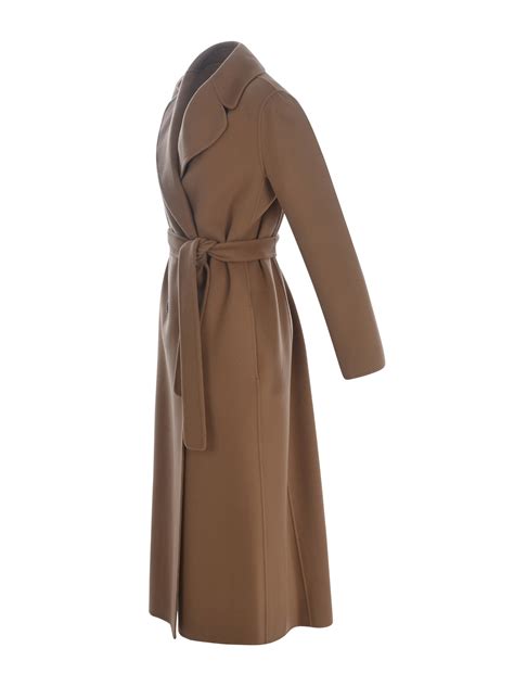 S Max Mara Long Double Breasted Coat Paride Modesens