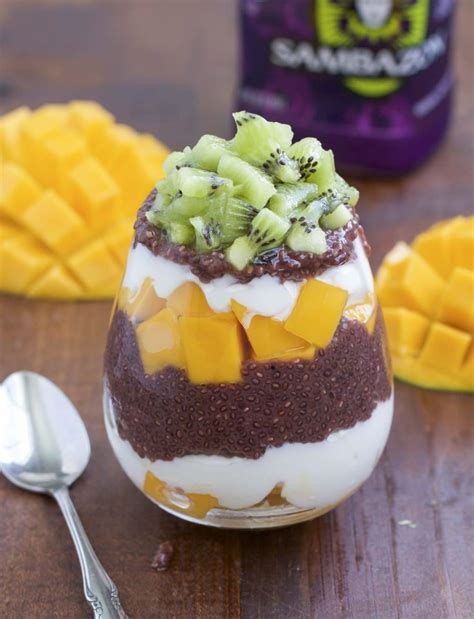 Acai Chia Seed Pudding Parfait Stacey Homemaker