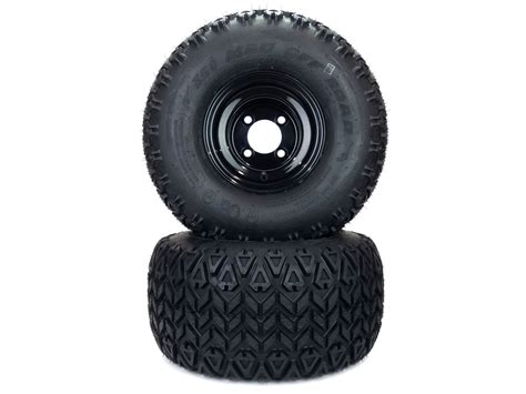 2 All Terrain Tire Assemblies 20x10 00 8 Compatible With Gravely