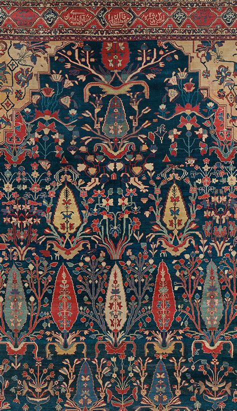 BAKHTIARI GARDEN BIBIBAF Central Persian Claremont Rug Co