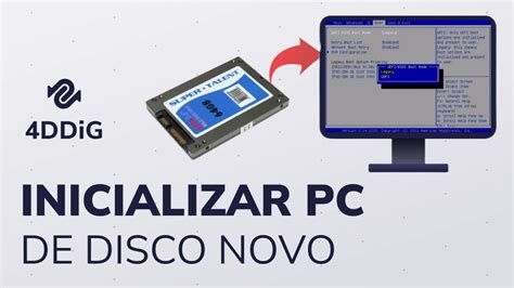 Guiacomo Inicializar O Pc De Um Disco Novo Ap S A Migra O Do Sistema