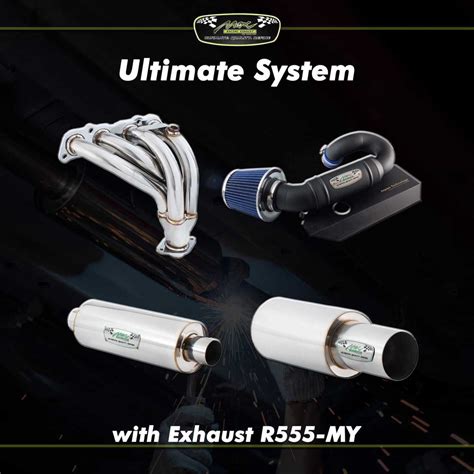 Perodua Myvi Gen Ultimate System Loud Exhaust Upgrade Max Racing