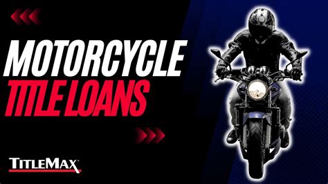 Motorcycle Title Loans YouTube