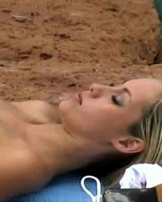 Jessica Jane Clement Exposing Her Nice Tits While Filming Photoshoot