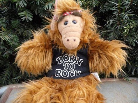 Alf Vintage 1988 Hand Puppet By Alien Productions Alf Wearing Etsy