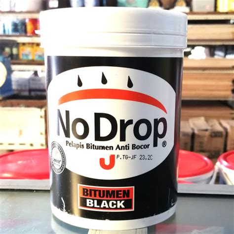 Jual Cat No Drop Pelapis Bitumen Anti Bocor Bitumen Black Kg Kota