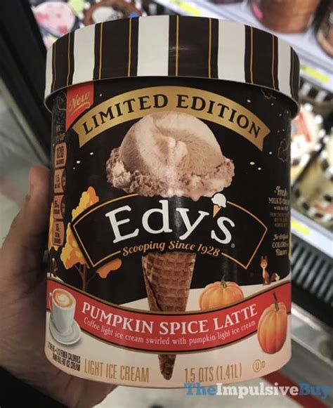 Pumpkinundation 2017 Limited Edition Edys Dreyers Pumpkin Spice