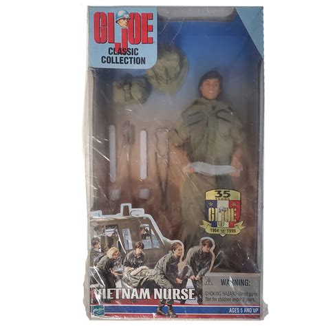 Vintage Gi Joe Classic Collection Vietnam Nurse In Original Box Hahn