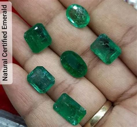 500 00 Carat Certified Natural Mix Shape Colombian Green Emerald