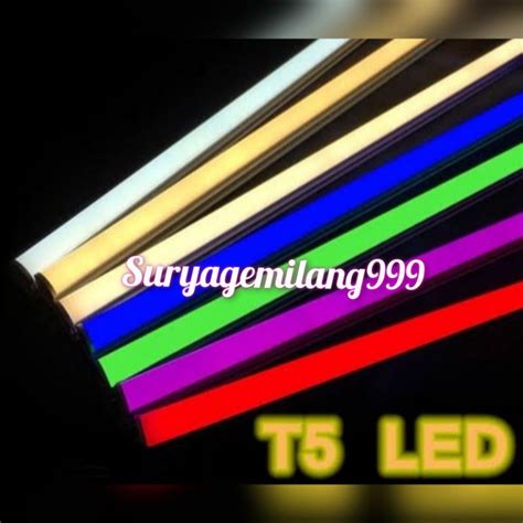 Jual Lampu Tl Neon Lampu T5 Led 18w 18 Watt 120cm Warna Warni Model Kotak Shopee Indonesia