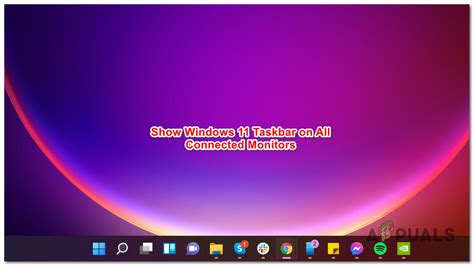 How To Show Taskbar Across Multiple Monitors In Windows 11 - Otosection