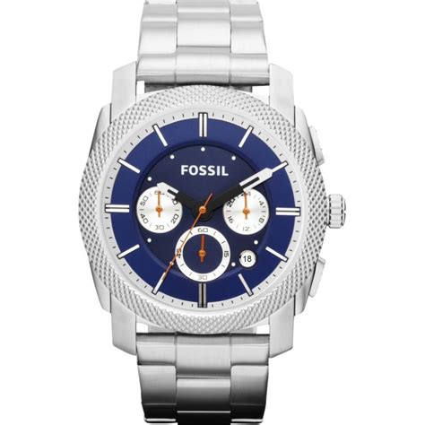 Fossil Machine Chronograph Fs Watch Shade Station