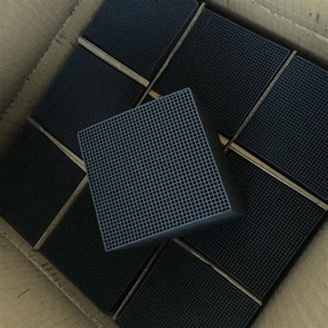 Tianyi 800 Iodine Value Honeycomb Activated Carbon Square Brick