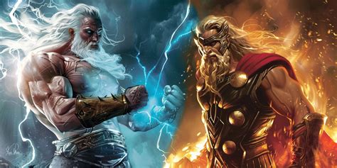 Clash of the Titans: Zeus vs. Thor – Who Holds Supreme Power? - Viking ...