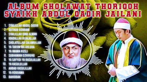 Album Sholawat Thoriqoh Syair Manaqib Syekh Abdul Qodir Jailani