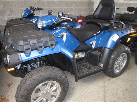 Polaris Sportsman Touring Eps Blue Fire Wheelers Quads