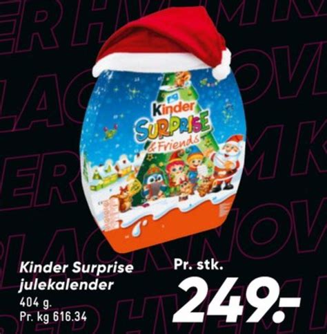 Kinder Julekalender Tilbud Hos Bilka