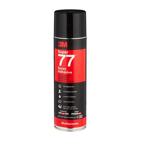 3m Super 77 Multi Purpose Classic Spray Adhesive 379g Panel Bonding Wholesale Paint Group