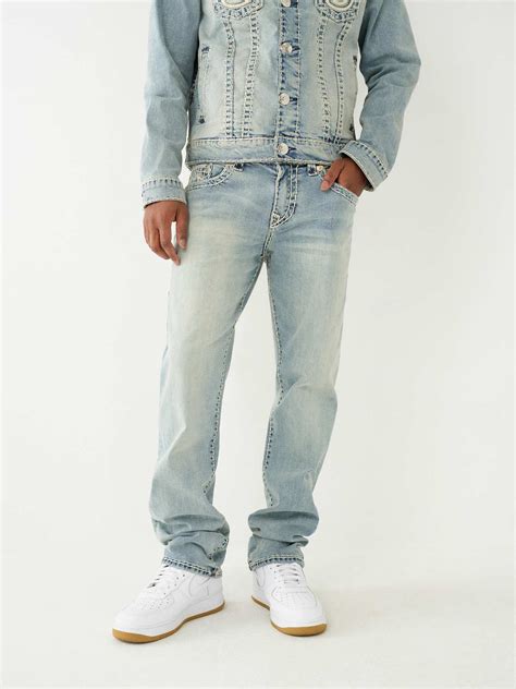 RICKY SUPER T ROPE STITCH STRAIGHT JEAN True Religion