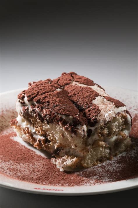 Torta Fresca Del Tiramisu Cl Sico Tradicional Foto De Archivo Imagen