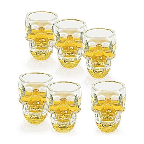 Crystal Skull Cup Shot Glass Cup Vodka Whiskey Gla Grandado