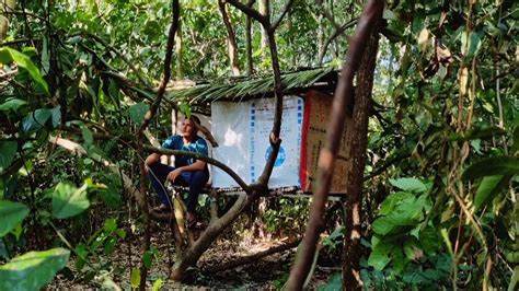 Survival Membuat Tempat Perlindungan Nyaman Memasak Ikan Sungai Dan