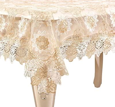 Amazon Linenzone Inch Round Vintage Tablecloth Each Lace