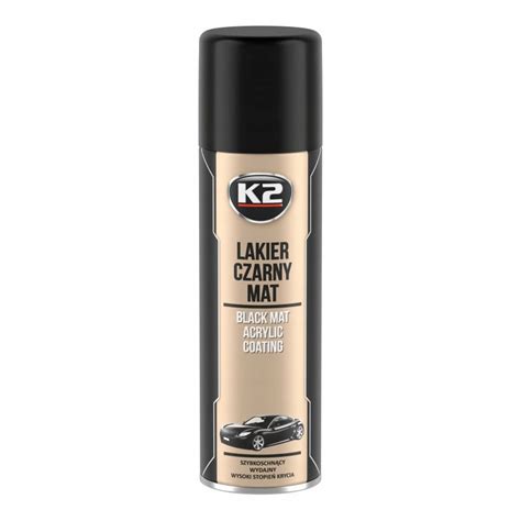 K2 LAKIER MATOWY AKRYLOWY CZARNY MAT SPRAY 500ml L340 za 18 99 zł z