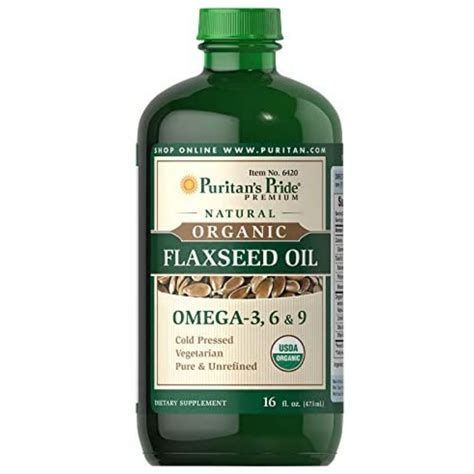 Omega 3 6 9 Ulei Din Seminte De In Organic 473 Ml Go Vita