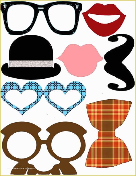 Printable Photo Booth Props