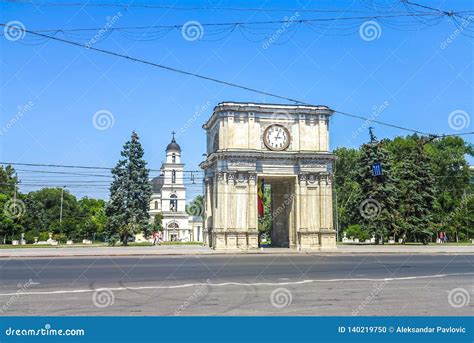 Chisinau Assembly Square 03 Stock Photo Image Of Moldavian