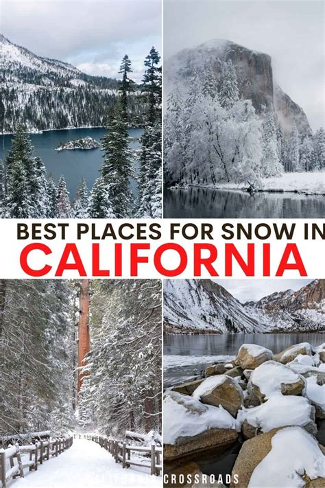 The 21 Best Places for Snow in California - California Crossroads