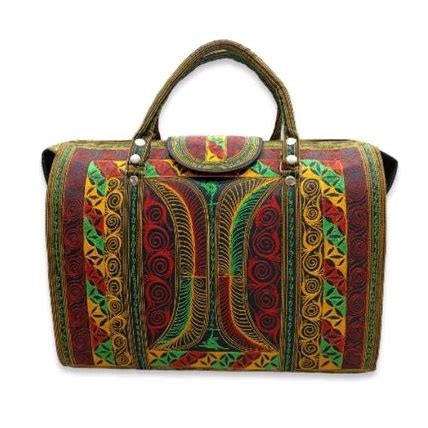 Jual Tas Koper Jumbo Bordiran Motif Khas Aceh Tas Travel Khas Aceh