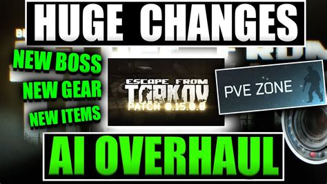 Massive Pve Changes Right Now Escape From Tarkov Pve Youtube