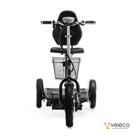 Scooter Per Anziani E Invalidi Di Tipo Elettrico Veleco Zt Nero