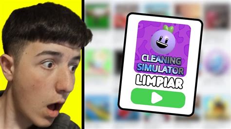 El Juego M S Raro De Roblox Va De Limpiar Cleaning Simulator Youtube