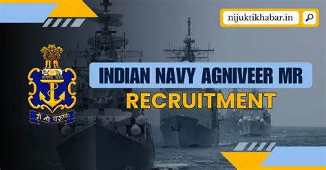 Indian Navy Agniveer MR Recruitment 2024 Apply Online For Agniveer