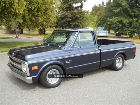 1969 Chevrolet C10 Short Bed Fleetside A C Truck Wood Bed